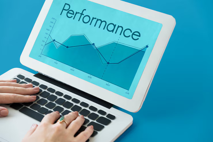 corporate business line graph report_53876 124017