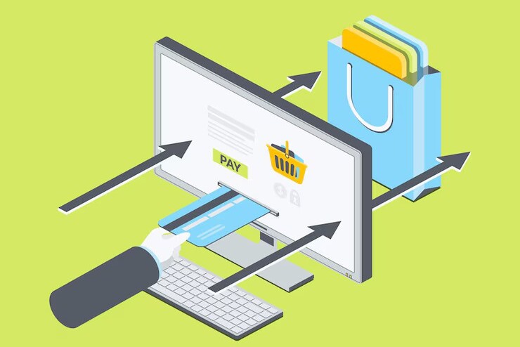 isometric scene about e commerce_23 2147672402 1