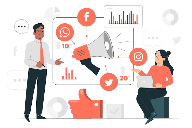 marketing consulting concept illustration_114360 9027