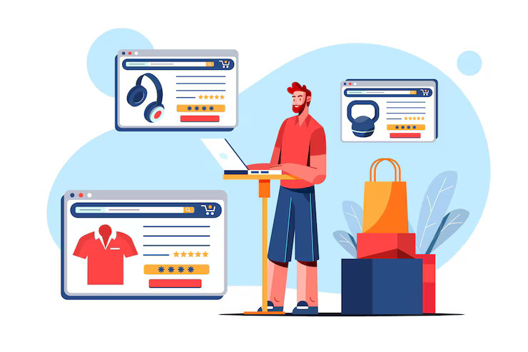 online shopping concept_52683 63898