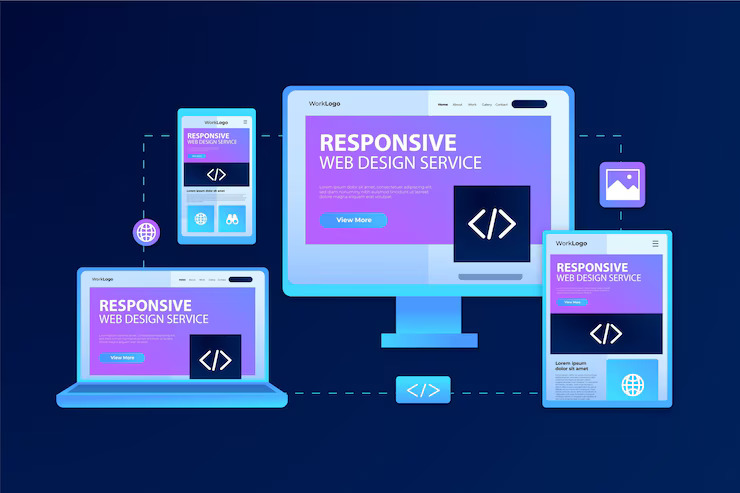 realistic responsive website design collection_23 2149500090